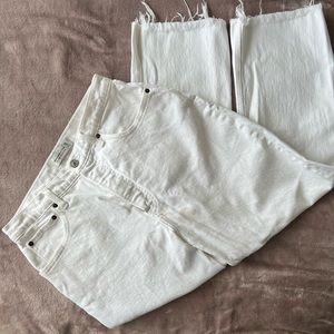 Abercrombie Curve Love White Jeans Size 30